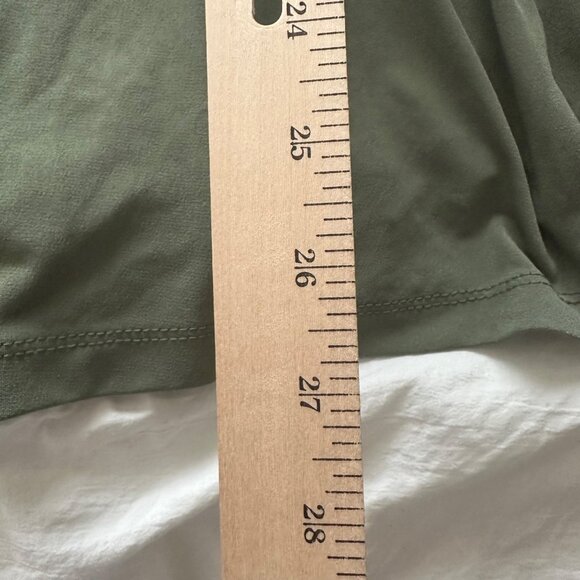 Catherines Womens Plus Size Olive Green Tank Top 1X 18/20W Capsule Foundation - Picture 7 of 7